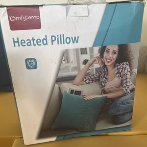 Comfytemp Heated Pillow for Lumbar Support, FSA HSA Eligible Electric Pillow